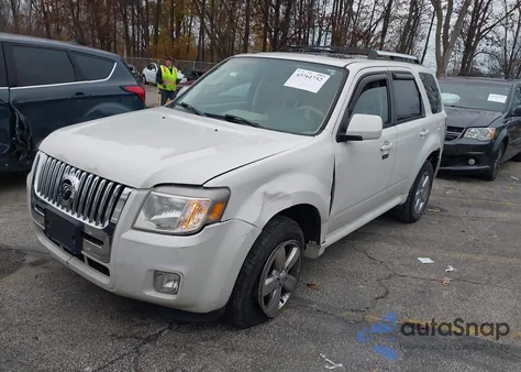 2011 Mercury Mariner Premier z USA, uszkodzony, nr VIN 4M2CN8H71BKJ02763